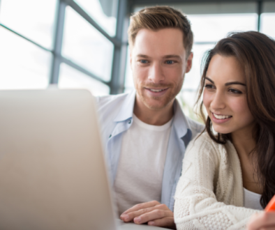 couple thinking finances